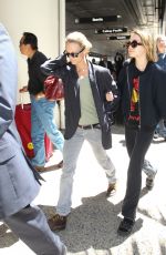VANESSA PARADIS Arrives at LAX Airport in Los Angeles 05/01/2015