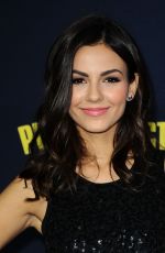 VICTORIA JUSTICE at Pitch Perfect 2 Premiere in Los Angeles