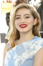 WILLOW SHIELDS at 2015 MTV Movie Awards in Los Angeles