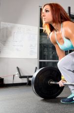 WWE - BECKY LYNCH Trains at The WWE Performance Center