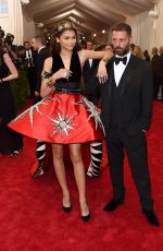 ZENDAYA at MET Gala 2015 in New York