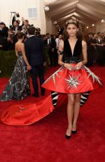 ZENDAYA at MET Gala 2015 in New York