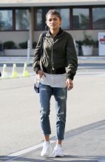 ZENDAYA COLEMAN Arrives at Burbank Airport in Los Angeles 05/27/2015