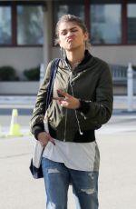 ZENDAYA COLEMAN Arrives at Burbank Airport in Los Angeles 05/27/2015