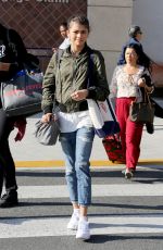 ZENDAYA COLEMAN Arrives at Burbank Airport in Los Angeles 05/27/2015