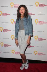 ZENDAYA COLEMAN at Put Your Money where the Miracles Are Campaign Lainch in Hollywood