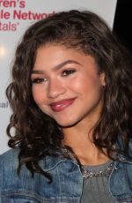 ZENDAYA COLEMAN at Put Your Money where the Miracles Are Campaign Lainch in Hollywood