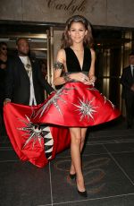 ZENDAYA COLEMAN Leaves Her Hotel in New York 05/04/2015
