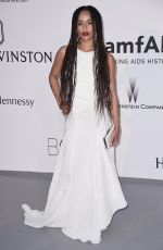 ZOE KRAVITZ at Amfar’s 2015 Cinema Against Aids Gala in Cap d’Antibes