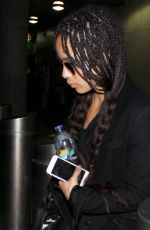 ZOE KRAVITZ at JFK Airport in New York 05/03/2015