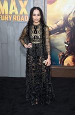 ZOE KRAVITZ at Mad Max: Fury Road Premiere in Hollywood