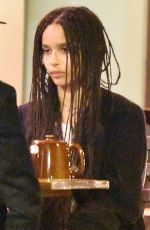ZOE KRAVITZ Night Out in Cannes