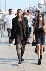 ZOE KRAVITZ Out and About in Cannes 05/17/2015