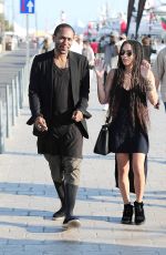 ZOE KRAVITZ Out and About in Cannes 05/17/2015