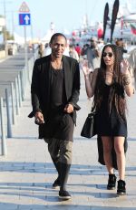 ZOE KRAVITZ Out and About in Cannes 05/17/2015