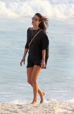 ALESSANDRA AMBROSIO at a Beach in Rio De Janeiro 05/30/2015