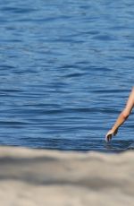 ALESSANDRA AMBROSIO in Bikini at a Beach in Rio De Janeiro 06/18/2015