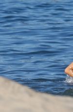 ALESSANDRA AMBROSIO in Bikini at a Beach in Rio De Janeiro 06/18/2015