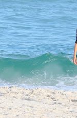 ALESSANDRA AMBROSIO in Bikini at a Beach in Rio De Janeiro