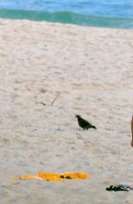 ALESSANDRA AMBROSIO in Bikini at a Beach in Rio De Janeiro