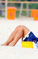 ALESSANDRA AMBROSIO in Bikini at a Beach in Rio De Janeiro