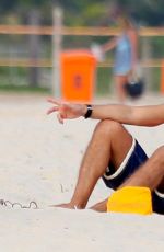 ALESSANDRA AMBROSIO in Bikini at a Beach in Rio De Janeiro