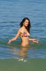 ALESSANDRA AMBROSIO in Bikini on the Beach in Rio De Janeiro 06/24/2015