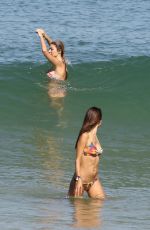 ALESSANDRA AMBROSIO in Bikini on the Beach in Rio De Janeiro 06/24/2015