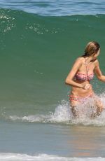 ALESSANDRA AMBROSIO in Bikini on the Beach in Rio De Janeiro 06/24/2015