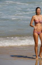 ALESSANDRA AMBROSIO in Bikini on the Beach in Rio De Janeiro 06/24/2015