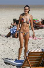 ALESSANDRA AMBROSIO in Bikini on the Beach in Rio De Janeiro 06/24/2015