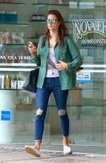 ALESSANDRA AMBROSIO Leaves a Pharmacy in Rio De Janeiro 06/02/2015