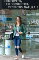 ALESSANDRA AMBROSIO Leaves a Pharmacy in Rio De Janeiro 06/02/2015