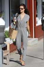 ALESSANDRA AMBROSIO Out and About in Brentwood 06/06/2015
