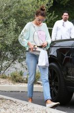 ALESSANDRA AMBROSIO Out and About in Brentwood 06/10/2015