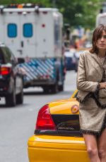 ALEXA CHUNG on the Set of a Photoshoot in New York 06/04/2015