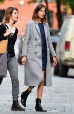 ALEXA CHUNG Out and About in New York 06/04/2015