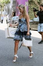 ALI LARTER Out Shopping in Beverly Hills 06/17/2015