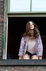 ALISON BRIE on the Set of How To Be Single in Manhattan 06/16/2015