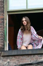 ALISON BRIE on the Set of How To Be Single in Manhattan 06/16/2015