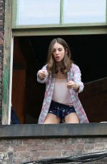 ALISON BRIE on the Set of How To Be Single in Manhattan 06/16/2015
