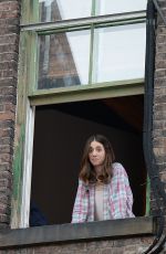 ALISON BRIE on the Set of How To Be Single in Manhattan 06/16/2015