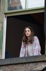 ALISON BRIE on the Set of How To Be Single in Manhattan 06/16/2015