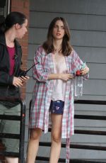 ALISON BRIE on the Set of How To Be Single in Manhattan 06/16/2015