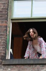 ALISON BRIE on the Set of How To Be Single in Manhattan 06/16/2015