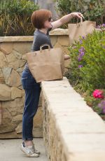 ALYSON HANNIGAN Out Shopping in Malibu 06/12/2015