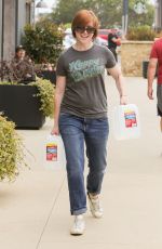 ALYSON HANNIGAN Out Shopping in Malibu 06/12/2015