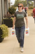 ALYSON HANNIGAN Out Shopping in Malibu 06/12/2015