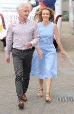 AMANDA HOLDEN at ITV Studios in London 06/08/2015