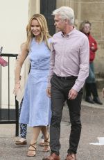 AMANDA HOLDEN at ITV Studios in London 06/08/2015
